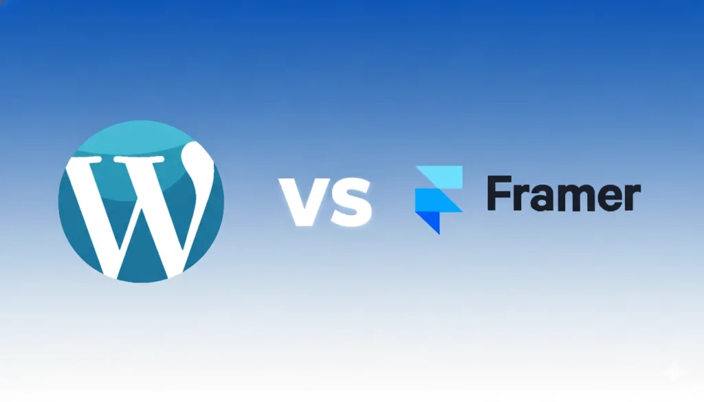 Framer vs WordPress